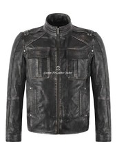 Men cafe racer biker real - men's,