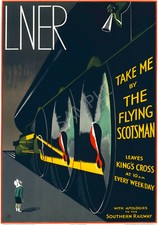 Vintage lner railway poster - lner,
