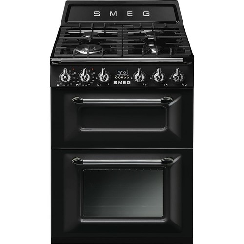 Smeg cooker black - smeg, 60cm