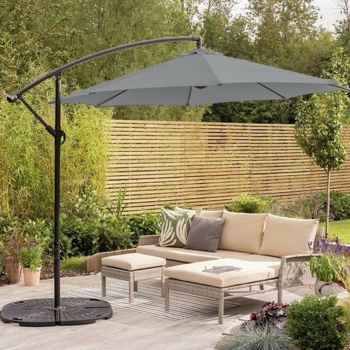 Garden banana parasol sun - 3m,