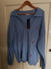 Cotton Traders Blue Jumper