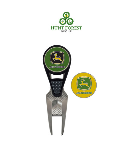 John deere branded golf divot - john,