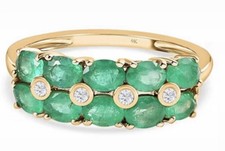 9ct Yellow Gold AAA Zambian