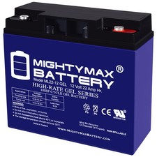 Mighty Max 12V 22AH Gel