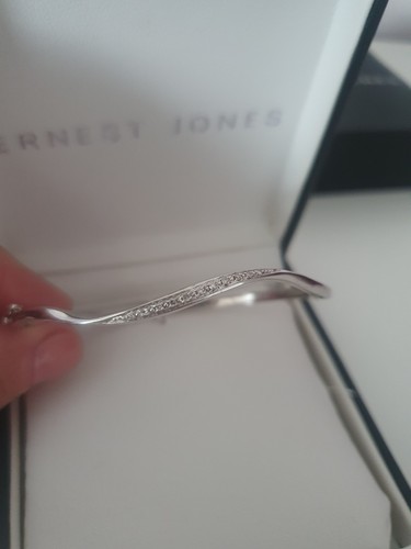 Ernest jones diamond bangle - ernest,