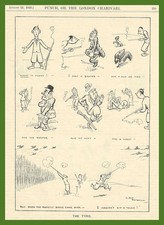 1634-Original Full Page Punch Cartoon-C1932-H.M Bateman-The Tyro