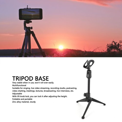 Desktop mic stand height - desktop,