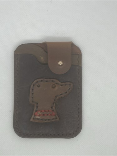Hand stiched leather - stiched, credit