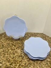 Set Of 4 Vintage Scalloped