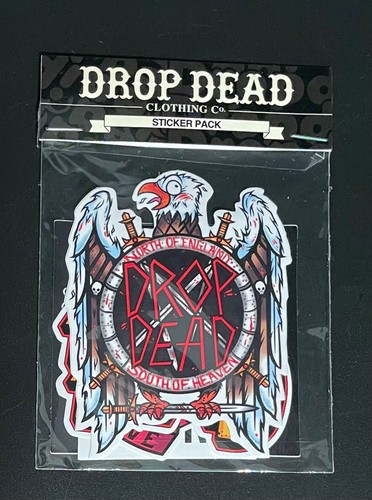 Drop dead clothing sticker - drop, co.