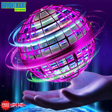 New Pro Flying Ball Space Orb Magic Mini Drone UFO Boomerang Spinner Toy Gift UK