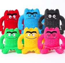 6x The Colour Monster Plush