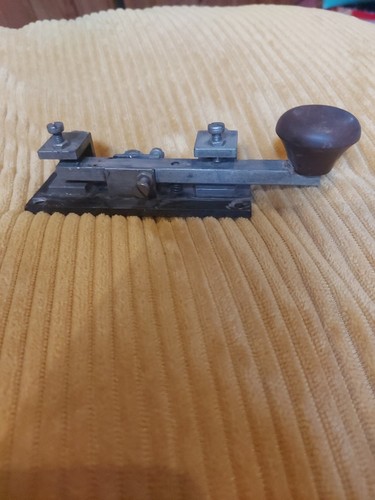 Vintage morse code key old - key,