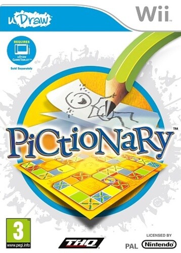 Pictionary pegi board - (wii),