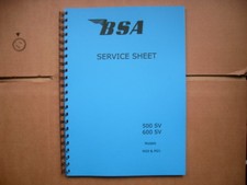 BSA M20,M21 WORKSHOP MANUAL -