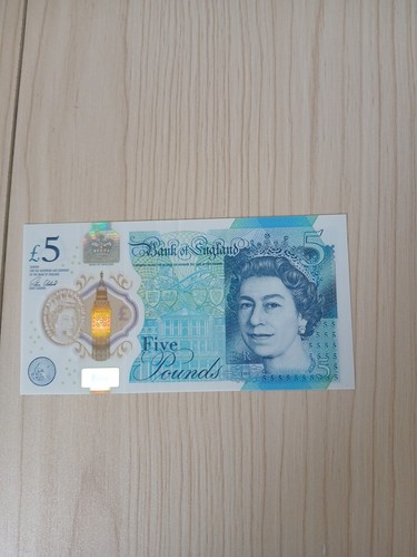 English five pounds - english,