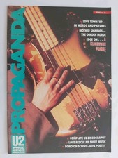 U2 PROPAGANDA FAN CLUB MAGAZINE ISSUE NO 12 1990