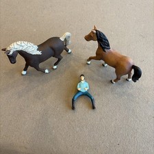 Lot of 3 SCHLEICH Horses + 1