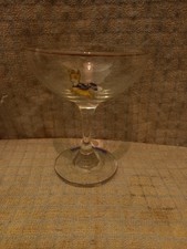 1970 Babycham Glass Yellow Beer Breweriana Retro Vintage Home Bar Man Cave Gift