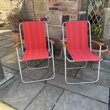 Deck Chairs x2 VW Camper