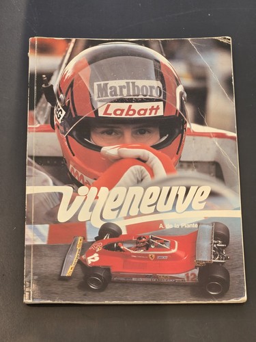 Vintage 1982 gilles villeneuve - 1982,