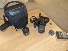 Sony A57 DSLR + 2 Lenses (50mm