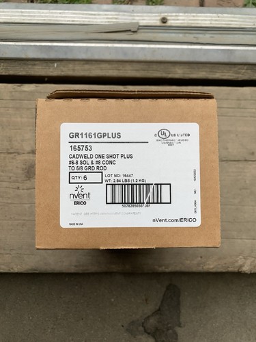 Lot cadweld gr1161gplus - 6,