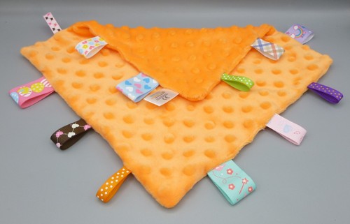 Crevent orange taggies baby - taggies,