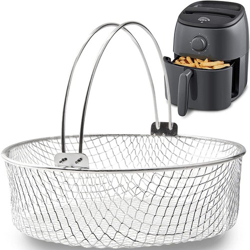 21cm air fryer mesh basket - 21cm,