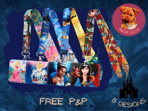 Princess disney lanyard work - disney,