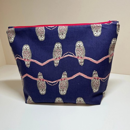Grey owl large handmade - owl, ,