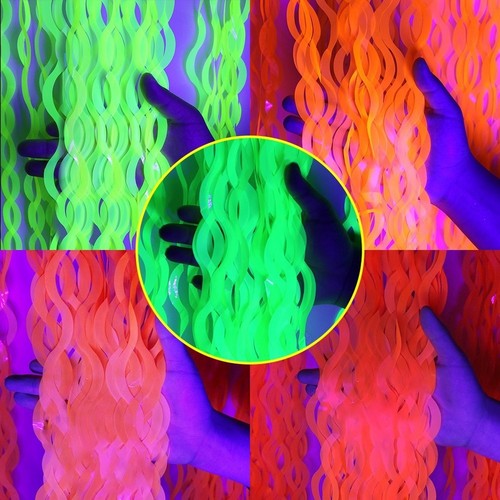 Fluorescent neon effect - uv,