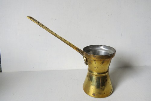 Vintage brass turkish coffee - turkish,