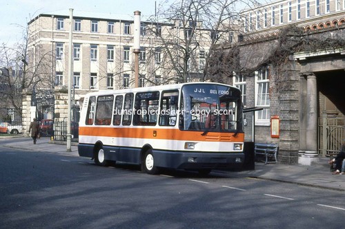 35mm bus slide bedford jjl - bus,