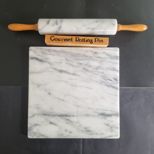 Marble rolling pin - pin, on