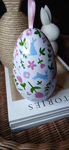 Decorative floral tin - decorative,