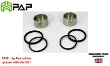 Suzuki GSXR1000 K2 2002 Rear Brake Caliper Stainless Piston Seal kit