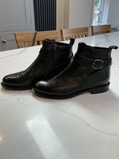 Russell & Bromley Leather Ankle Boots Size 3.5/4