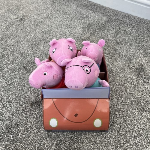 Peppa pig piece family set - peppa,