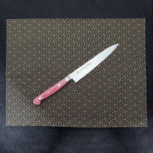 Petty knife 150mm - micarta, red