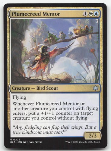 Plumecreed mentor bloomburrow - plumecreed,