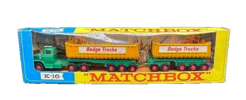 Matchbox kingsize dodge - matchbox,