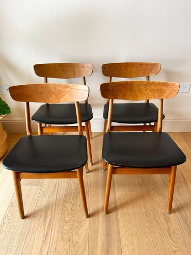 Set teak mid century - teak,