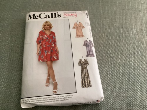Mccalls woman dress - mccalls, sewing
