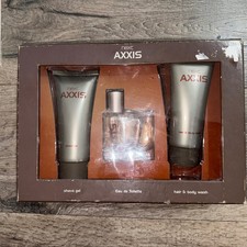 Next Axxis Mens Gift Set 50ml Edt 100ml Body Wash & Shave Gel Discontinued 
