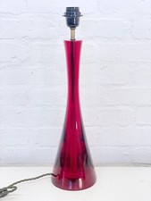 Pooky Red Resin Table Lamp / Tall XL / 54cm / Feature