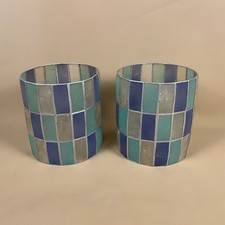 Pair of Capiz Shell Light