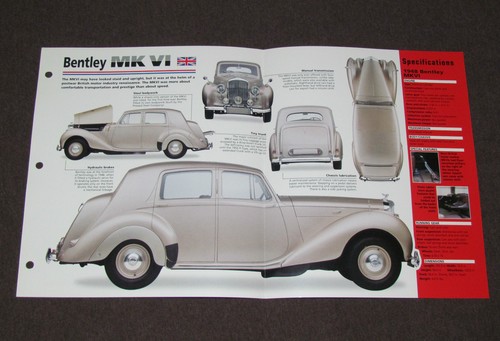 1946 1952 bentley - vi, (1948)