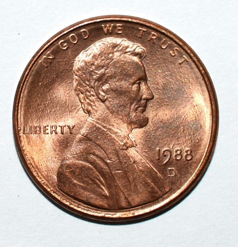1988 penny one - penny, error