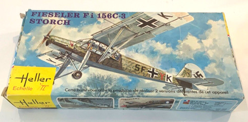 Heller vintage fieseler fi - "fieseler,